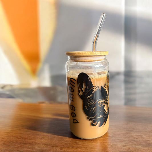 Verre 16 oz - Dog Mom