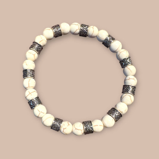 Bracelet howlite