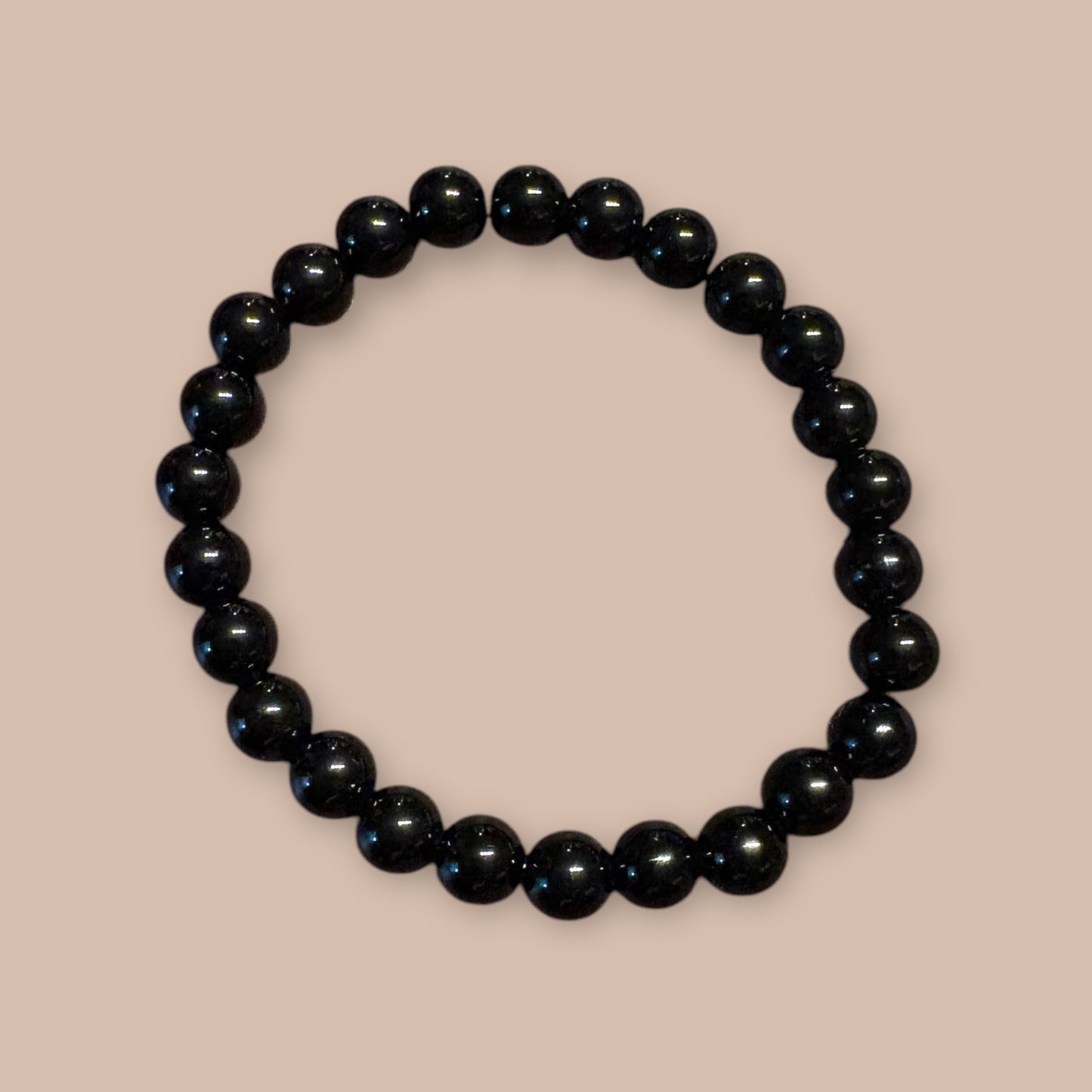 Bracelet jaspe noir